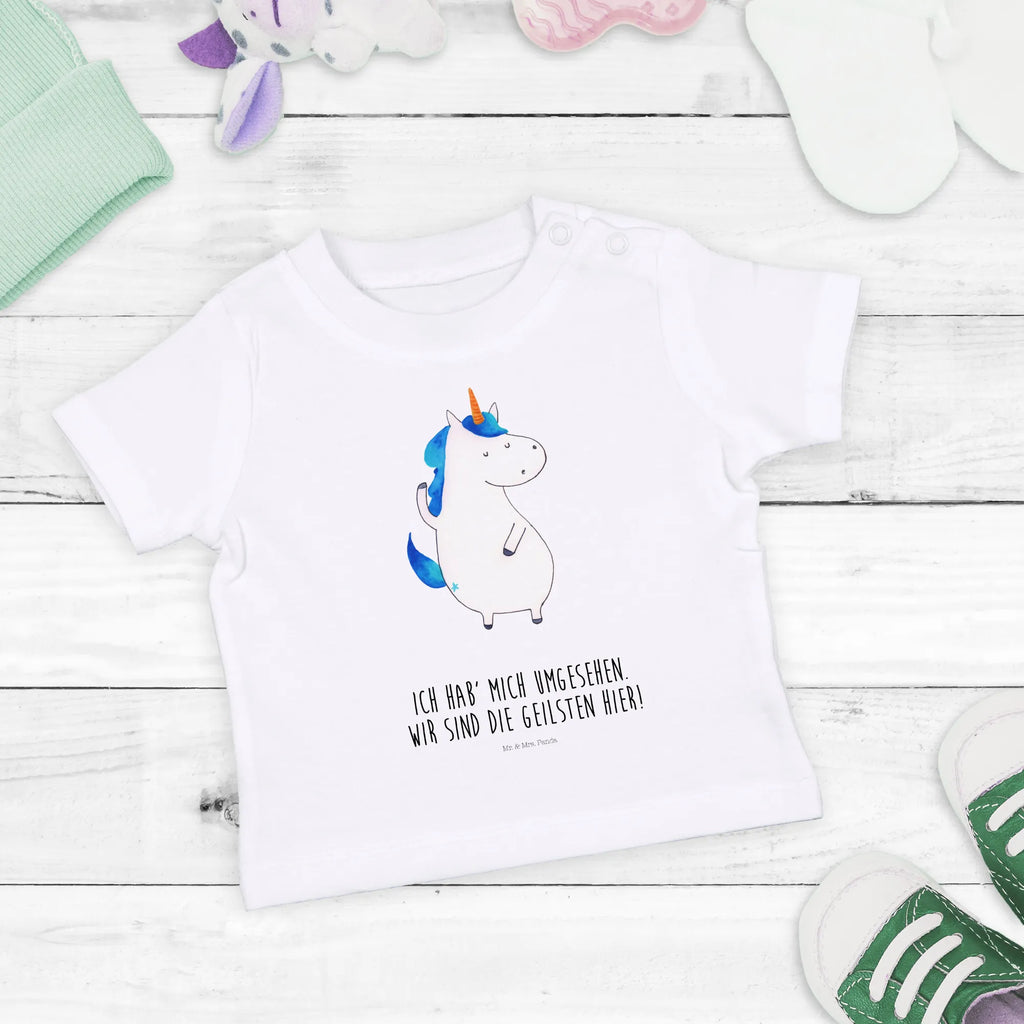 Organic Baby Shirt Einhorn Mann Baby T-Shirt, Jungen Baby T-Shirt, Mädchen Baby T-Shirt, Shirt, Einhorn, Einhörner, Einhorn Deko, Pegasus, Unicorn, cool, Mann, Freundin, Familie, bester Freund, BFF, Party, hübsch, beste