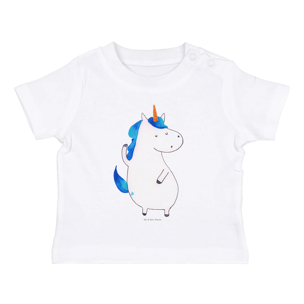 Organic Baby Shirt Einhorn Mann Baby T-Shirt, Jungen Baby T-Shirt, Mädchen Baby T-Shirt, Shirt, Einhorn, Einhörner, Einhorn Deko, Pegasus, Unicorn, cool, Mann, Freundin, Familie, bester Freund, BFF, Party, hübsch, beste