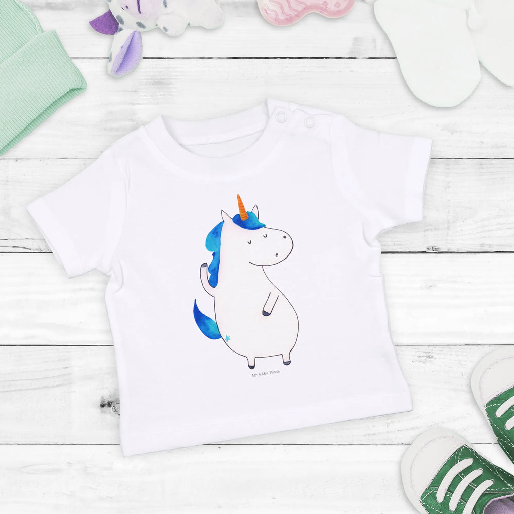 Organic Baby Shirt Einhorn Mann Baby T-Shirt, Jungen Baby T-Shirt, Mädchen Baby T-Shirt, Shirt, Einhorn, Einhörner, Einhorn Deko, Pegasus, Unicorn, cool, Mann, Freundin, Familie, bester Freund, BFF, Party, hübsch, beste