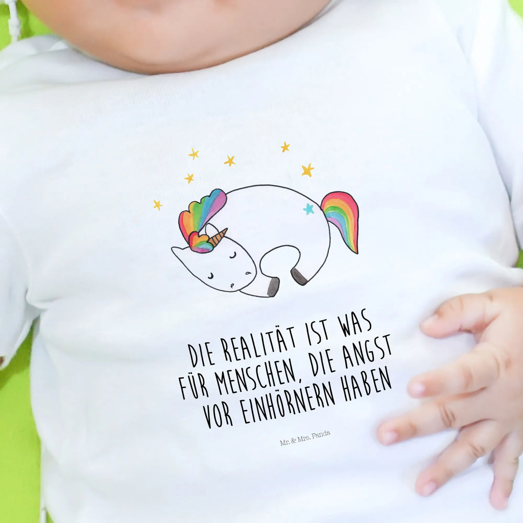 Organic Baby Shirt Einhorn Nacht Baby T-Shirt, Jungen Baby T-Shirt, Mädchen Baby T-Shirt, Shirt, Einhorn, Einhörner, Einhorn Deko, Unicorn, Träume, Traum, unicorn, Realität, Menschen, Geschenk, Ruhe, Freundin