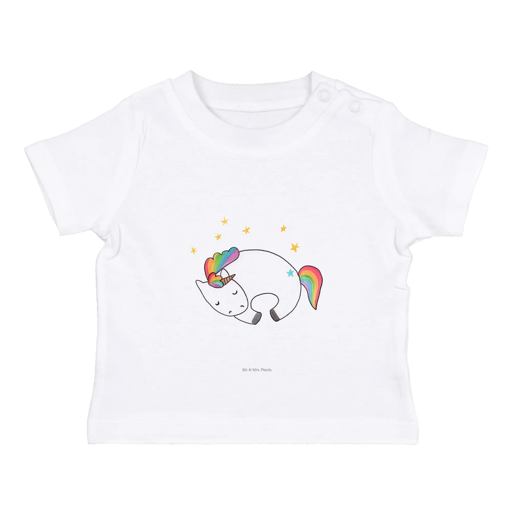 Organic Baby Shirt Einhorn Nacht Baby T-Shirt, Jungen Baby T-Shirt, Mädchen Baby T-Shirt, Shirt, Einhorn, Einhörner, Einhorn Deko, Unicorn, Träume, Traum, unicorn, Realität, Menschen, Geschenk, Ruhe, Freundin