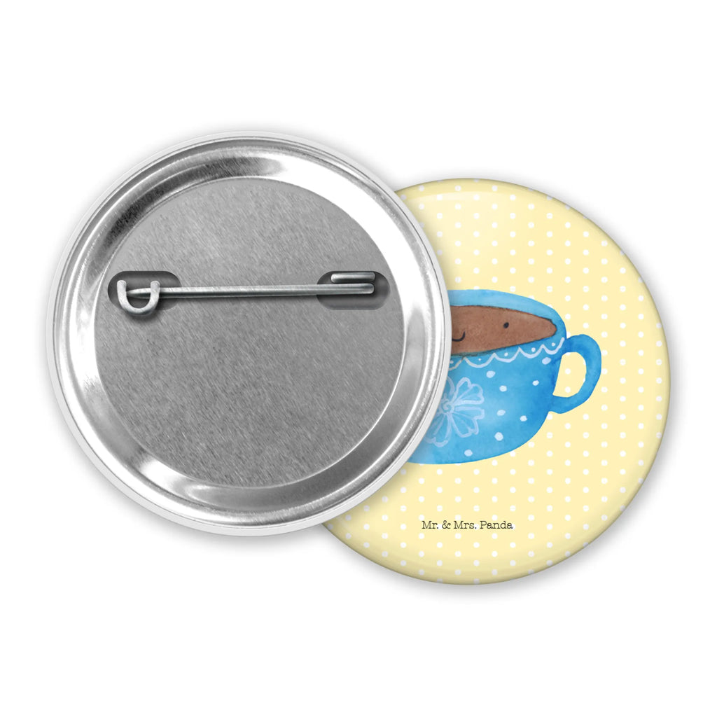 Button Kaffee Tasse 50mm Button, Button, Pin, Anstecknadel, Tiermotive, Gute Laune, lustige Sprüche, Tiere, Kaffee, Tasse, Liebe, Geschmack, Genuss, Glücklich