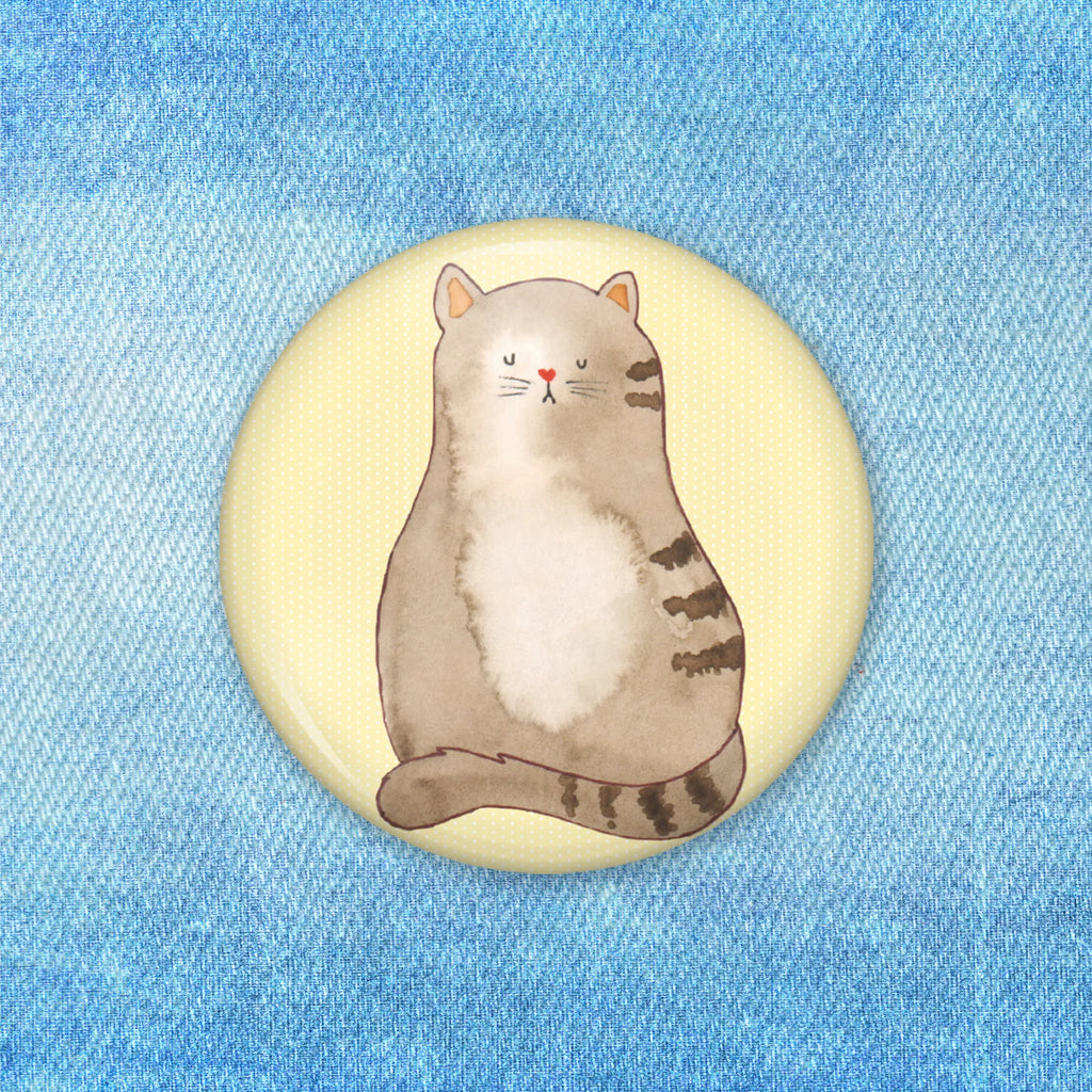 Button Katze sitzend 50mm Button, Button, Pin, Anstecknadel, Katze, Katzenmotiv, Katzenfan, Katzendeko, Katzenfreund, Katzenliebhaber, Katzenprodukte, Katzenartikel, Katzenaccessoires, Katzensouvenirs, Katzenliebhaberprodukte, Katzenmotive, Katzen, Kater, Mietze, Cat, Cats, Katzenhalter, Katzenbesitzerin, Haustier, Katzenliebe, Lebensinhalt, Liebe, Mittelpunkt, Familie