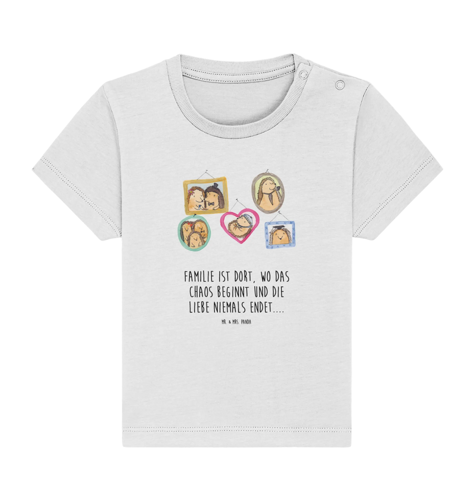 Organic Baby Shirt Igel Familie Baby T-Shirt, Jungen Baby T-Shirt, Mädchen Baby T-Shirt, Shirt, Familie, Vatertag, Muttertag, Bruder, Schwester, Mama, Papa, Oma, Opa, Liebe, Igel, Bilder, Zusammenhalt, Glück