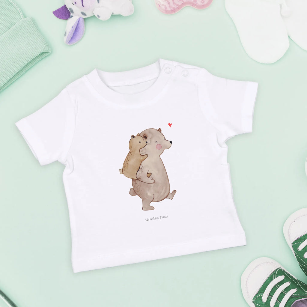 Organic Baby Shirt Papa Bär Baby T-Shirt, Jungen Baby T-Shirt, Mädchen Baby T-Shirt, Shirt, Familie, Vatertag, Muttertag, Bruder, Schwester, Mama, Papa, Oma, Opa, Geschenk, Vater, Papi, Vati, Onkel, Geburtstag