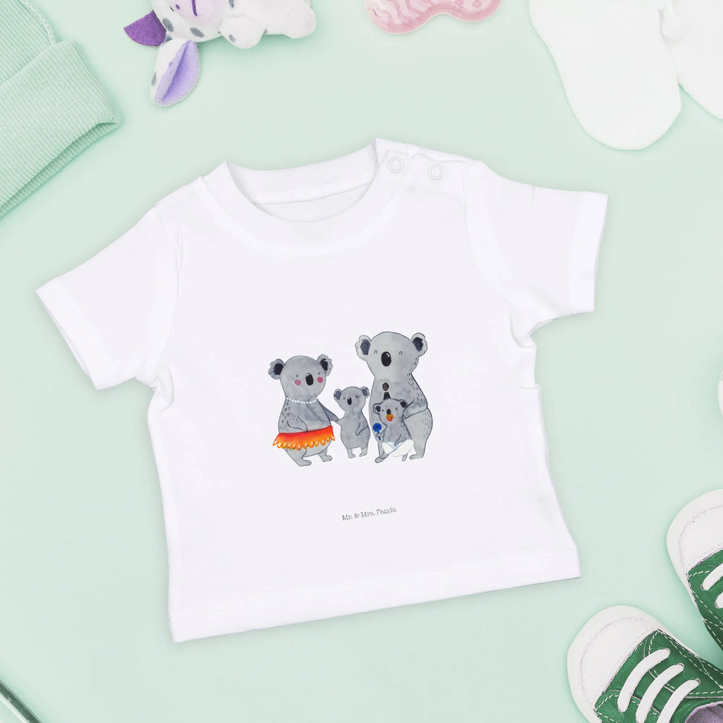 Organic Baby Shirt Koala Familie Baby T-Shirt, Jungen Baby T-Shirt, Mädchen Baby T-Shirt, Shirt, Familie, Vatertag, Muttertag, Bruder, Schwester, Mama, Papa, Oma, Opa, Koala, Koalas, Family, Kinder, Geschwister, Familienleben