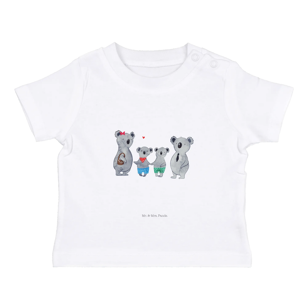 Organic Baby Shirt Koala Familie zwei Baby T-Shirt, Jungen Baby T-Shirt, Mädchen Baby T-Shirt, Shirt, Familie, Vatertag, Muttertag, Bruder, Schwester, Mama, Papa, Oma, Opa, Koala, Koalabär, beste Familie, Familienzeit, Familienleben, Koalafamilie, Lieblingsfamilie