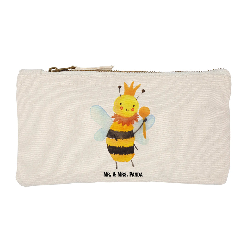 Schminktasche Biene König Schminktasche, Kosmetiktasche, Kosmetikbeutel, Stiftemäppchen, Etui, Federmappe, Makeup, XXL, Schminketui, Kosmetiketui, Schlamperetui, Biene, Wespe, Hummel