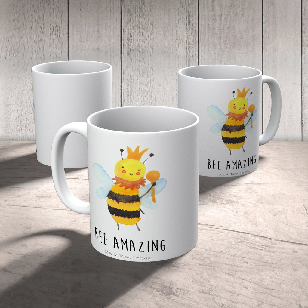 Tasse Biene König Tasse, Kaffeetasse, Teetasse, Becher, Kaffeebecher, Teebecher, Keramiktasse, Porzellantasse, Büro Tasse, Geschenk Tasse, Tasse Sprüche, Tasse Motive, Kaffeetassen, Tasse bedrucken, Designer Tasse, Cappuccino Tassen, Schöne Teetassen, Biene, Wespe, Hummel