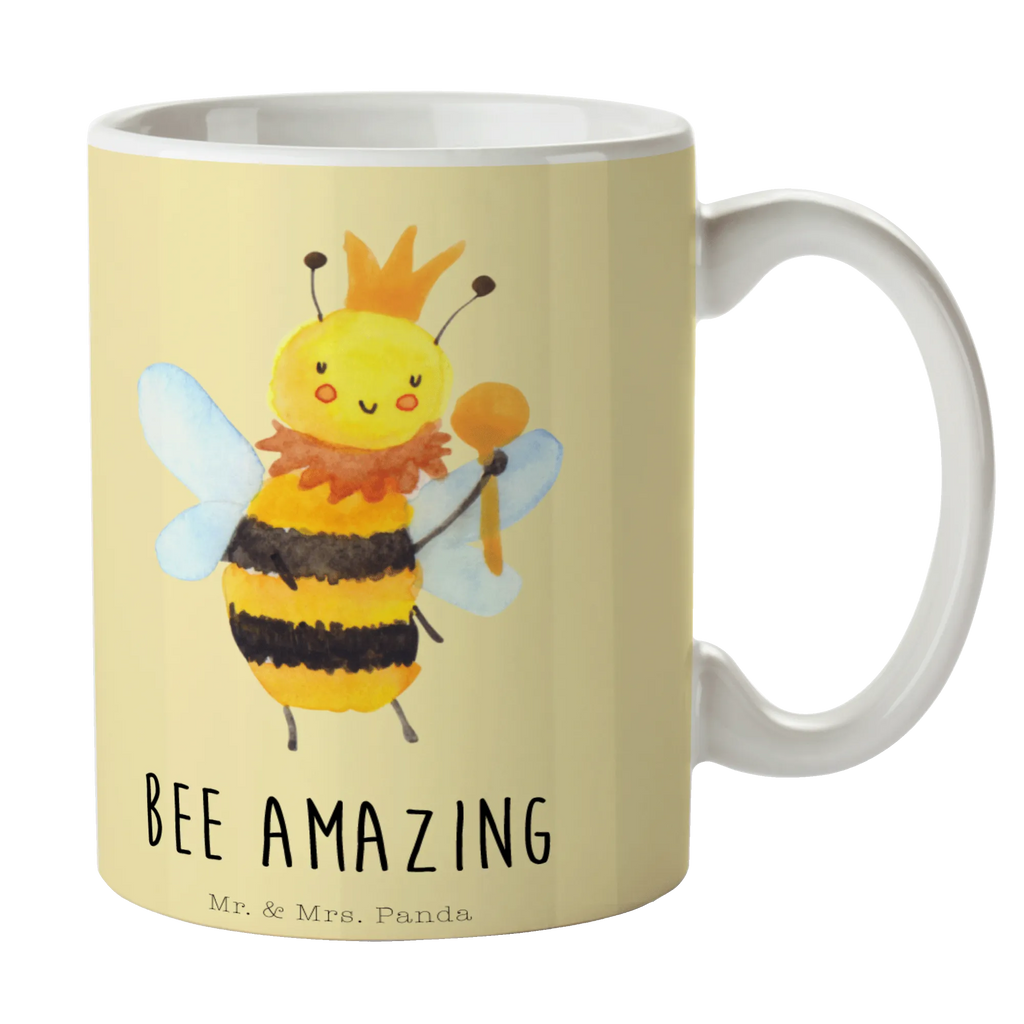 Tasse Biene König Tasse, Kaffeetasse, Teetasse, Becher, Kaffeebecher, Teebecher, Keramiktasse, Porzellantasse, Büro Tasse, Geschenk Tasse, Tasse Sprüche, Tasse Motive, Kaffeetassen, Tasse bedrucken, Designer Tasse, Cappuccino Tassen, Schöne Teetassen, Biene, Wespe, Hummel