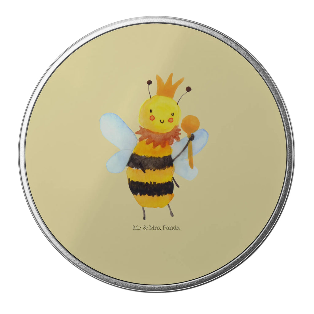 Blechdose rund Biene König Metalldose, Keksdose, Dose, Vorratsdose, Geschenkbox, Lunchbox, Aufbewahrungsbox, Vorratsdosen, Metallkiste, Metallbox, Metallboxen, Aufbewahrungskiste, Geschenkkiste, Blechdosen mit Deckel, Metallkiste mit Deckel, Vorratsdosen mit Deckel, Metall Dose, Biene, Wespe, Hummel