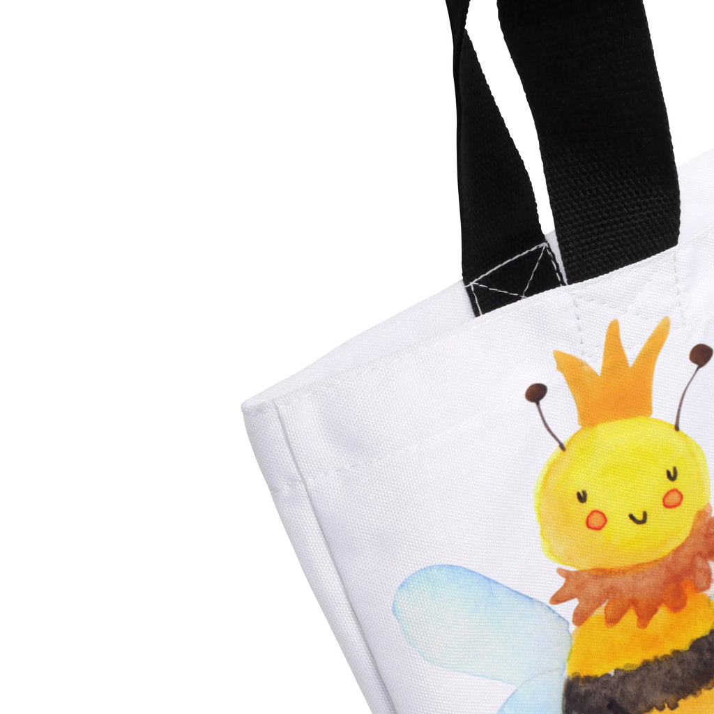 Shopper Biene König Beutel, Einkaufstasche, Tasche, Strandtasche, Einkaufsbeutel, Shopper, Schultasche, Freizeittasche, Tragebeutel, Schulbeutel, Alltagstasche, Biene, Wespe, Hummel