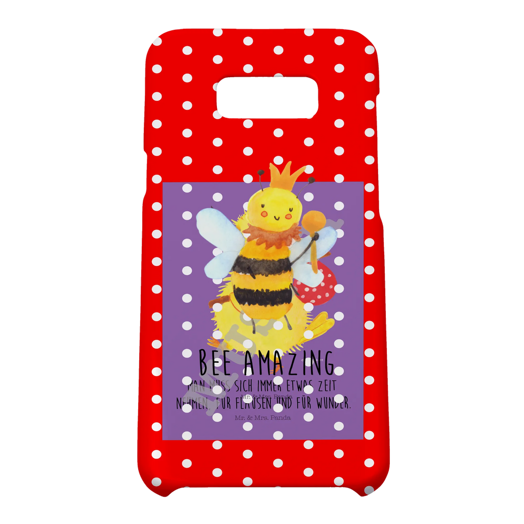 Handyhülle Biene König Handyhülle, Handycover, Cover, Handy, Hülle, Iphone 10, Iphone X, Biene, Wespe, Hummel