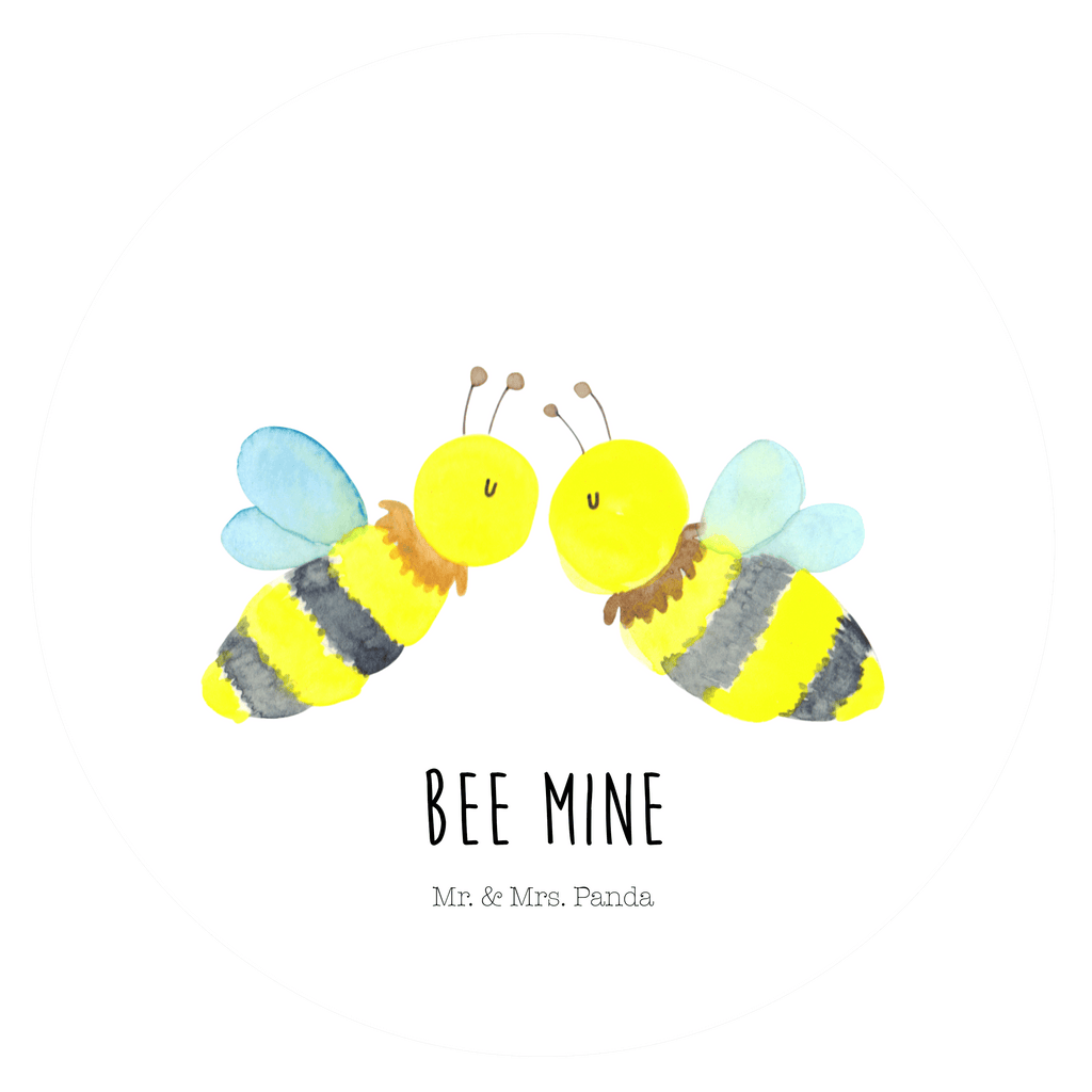 Rund Aufkleber Biene Liebe Sticker, Aufkleber, Etikett, Biene, Wespe, Hummel