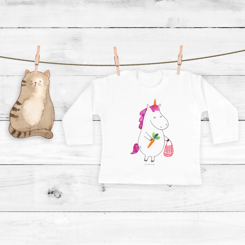 Baby Longsleeve Einhorn Vegan Mädchen, Jungen, Baby, Langarm, Bio, Kleidung, Einhorn, Einhörner, Einhorn Deko, Pegasus, Unicorn, vegan, Gesund leben, Vegetariar, Rohkost, Gesund essen, Veganismus, Veganer