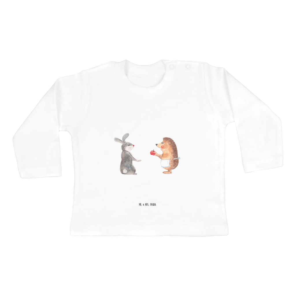 Baby Longsleeve Liebe ist nie ohne Schmerz Mädchen, Jungen, Baby, Langarm, Bio, Kleidung, Tiermotive, Gute Laune, lustige Sprüche, Tiere, Igel und Hase, Igel, Hase, Liebe Spruch, Liebeskummer Geschenk, Herzschmerz, Trösten, Trennungsschmerz, Spruch romantisch