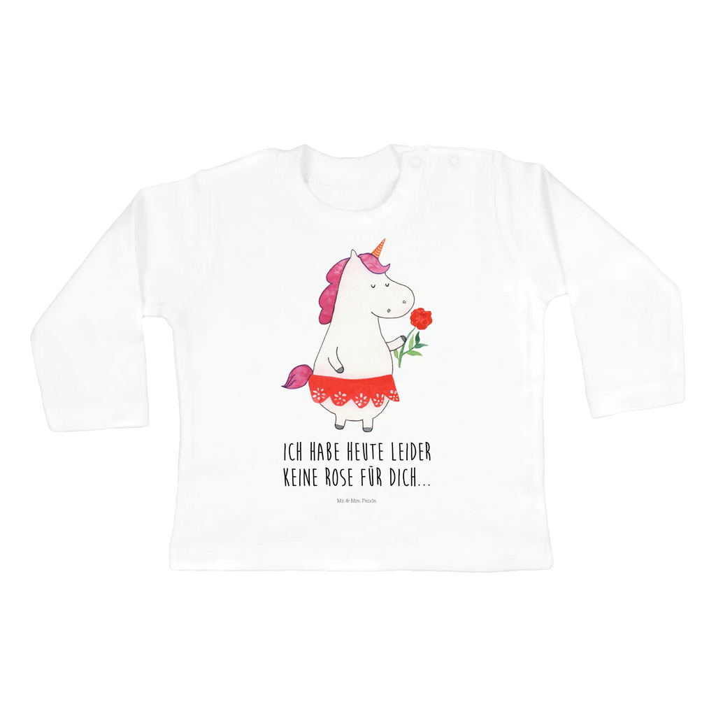 Baby Longsleeve Einhorn Dame Mädchen, Jungen, Baby, Langarm, Bio, Kleidung, Einhorn, Einhörner, Einhorn Deko, Pegasus, Unicorn, Dame, Lady, feine Dame, Freundin, Frau, Bachelor, Bachelorette, Abfuhr, Schluss machen, Trennung