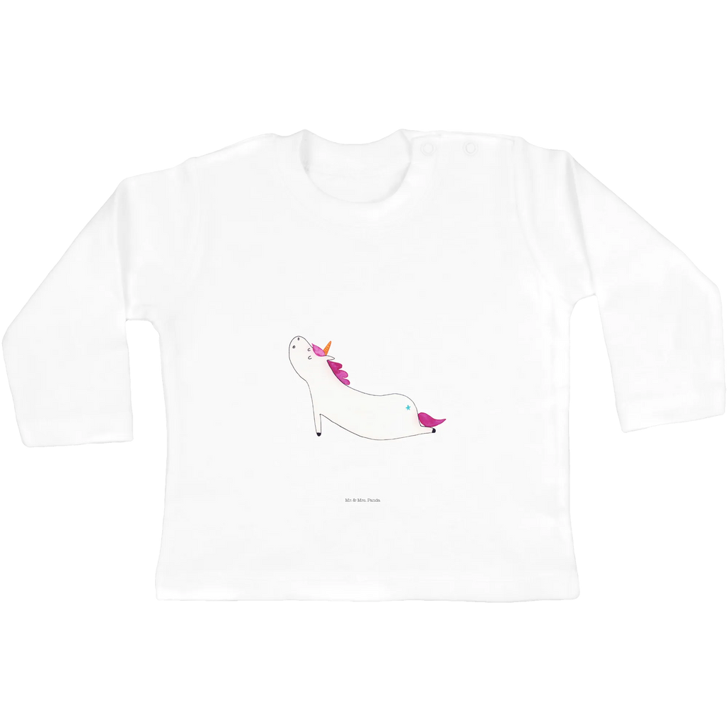 Baby Longsleeve Einhorn Yoga Mädchen, Jungen, Baby, Langarm, Bio, Kleidung, Einhorn, Einhörner, Einhorn Deko, Unicorn, Yoga, Namaste, Achtsamkeit, Entspannung, Joga, Yogamatte, Sport, lustig, witzig, süß