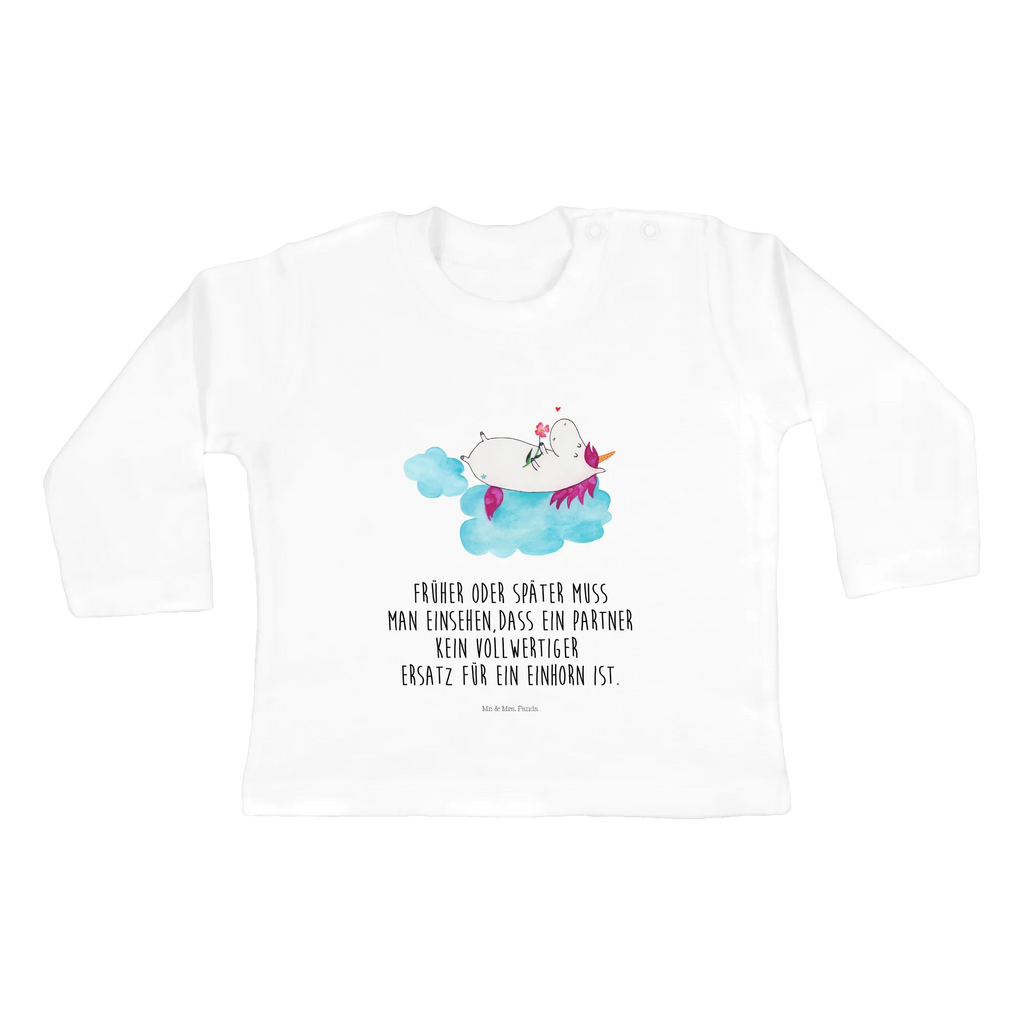 Baby Longsleeve Einhorn verliebt auf Wolke Mädchen, Jungen, Baby, Langarm, Bio, Kleidung, Einhorn, Einhörner, Einhorn Deko, Pegasus, Unicorn, verliebt, Liebe, Liebesbeweis, Freundin, Wolke