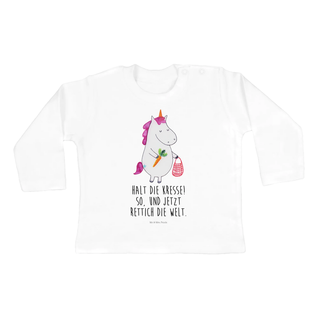 Baby Longsleeve Einhorn Gemüse Mädchen, Jungen, Baby, Langarm, Bio, Kleidung, Einhorn, Einhörner, Einhorn Deko, Pegasus, Unicorn, Biomarkt, Gemüse, Wochenmarkt