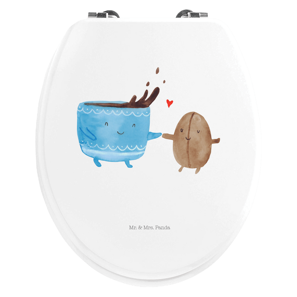 Motiv WC Sitz Kaffee Bohne Klobrille, Klodeckel, Toilettendeckel, WC-Sitz, Toilette, Tiermotive, Gute Laune, lustige Sprüche, Tiere, Kaffee, Kaffeebohne, Genuss, Zufriedenheit, Glück