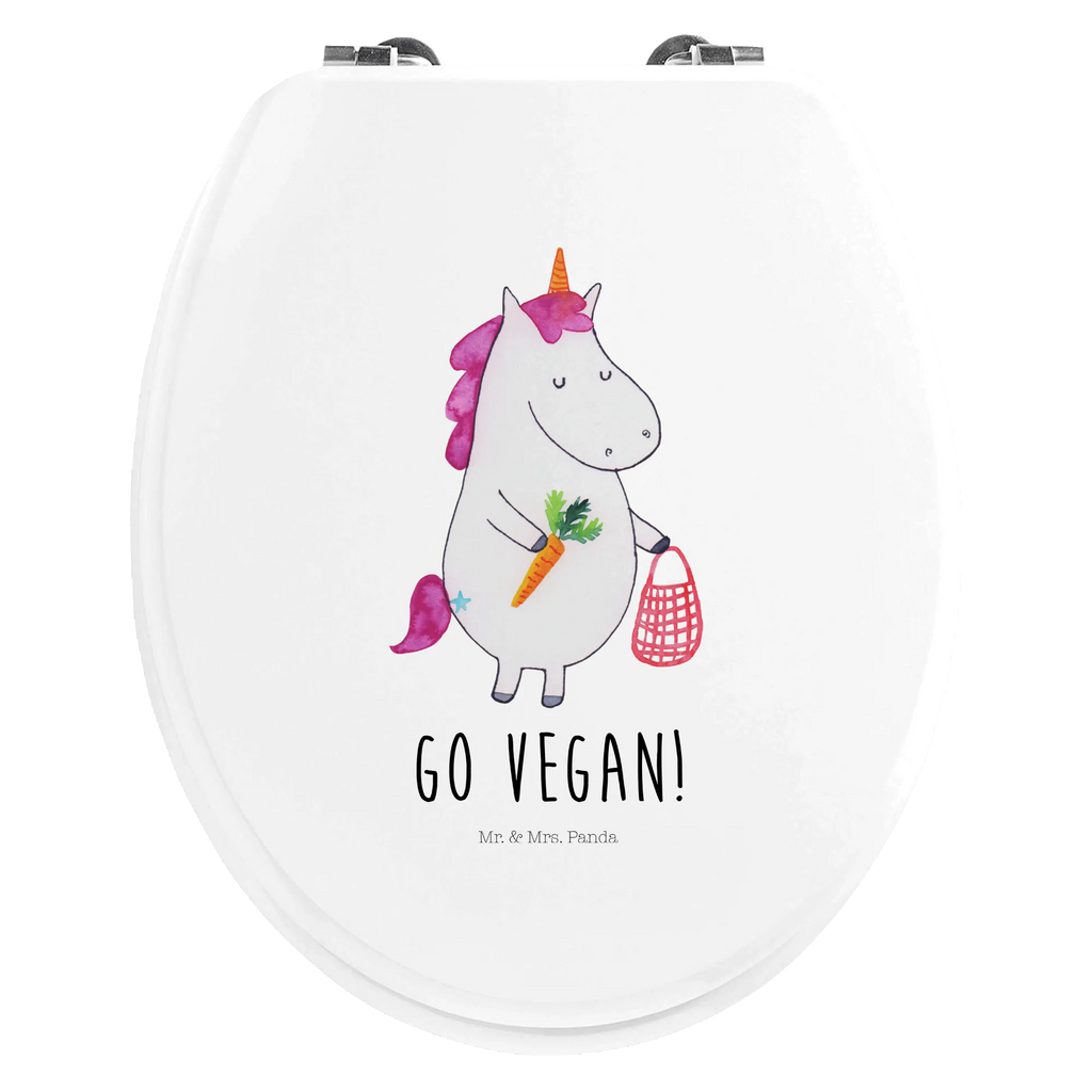 Motiv WC Sitz Einhorn Vegan Klobrille, Klodeckel, Toilettendeckel, WC-Sitz, Toilette, Einhorn, Einhörner, Einhorn Deko, Unicorn, vegan, Gesund leben, Vegetariar, Rohkost, Gesund essen, Veganismus, Veganer