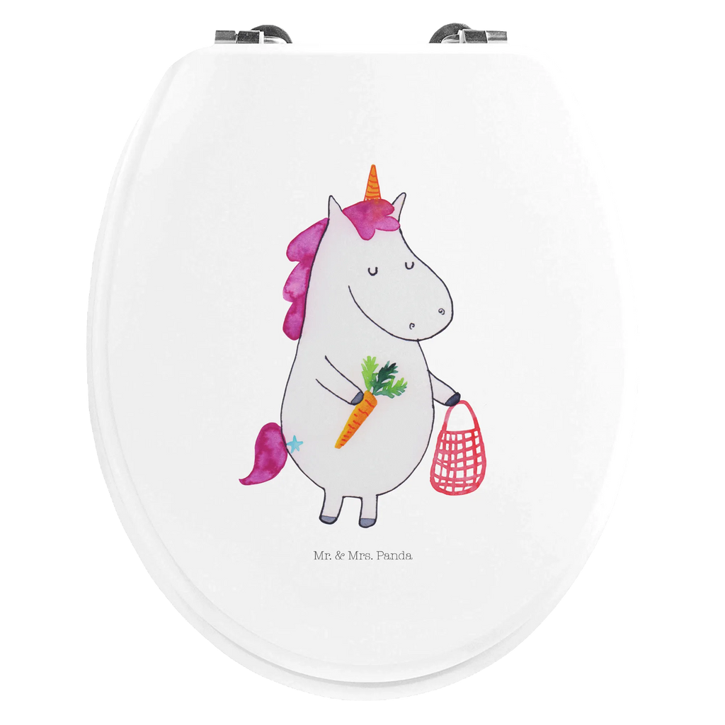 Motiv WC Sitz Einhorn Vegan Klobrille, Klodeckel, Toilettendeckel, WC-Sitz, Toilette, Einhorn, Einhörner, Einhorn Deko, Unicorn, vegan, Gesund leben, Vegetariar, Rohkost, Gesund essen, Veganismus, Veganer