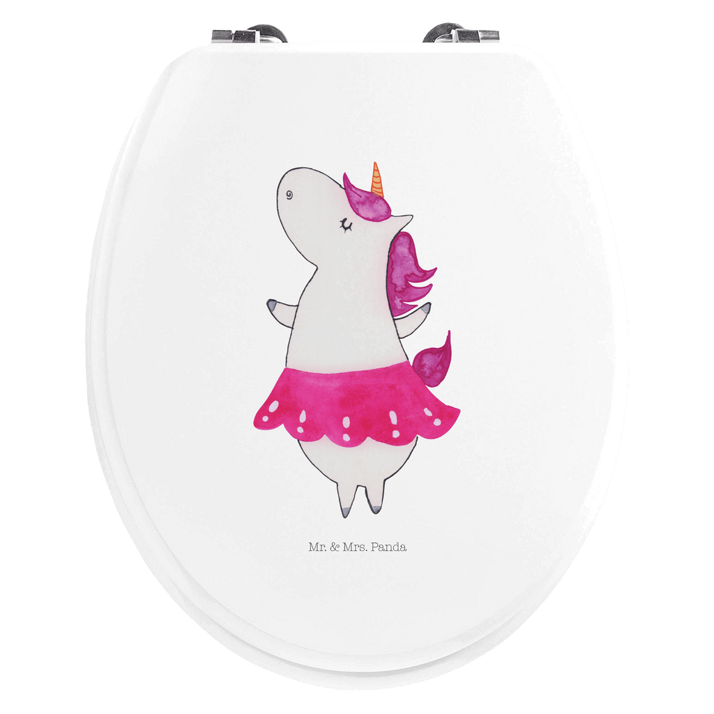 Motiv WC Sitz Einhorn Ballerina Klobrille, Klodeckel, Toilettendeckel, WC-Sitz, Toilette, Einhorn, Einhörner, Einhorn Deko, Pegasus, Unicorn, Tanzen, Ballerina, Party, Wohnung, Spaß, Feiern, Geburtstag, Tänzerin, Lebenslust, Lebensfreude