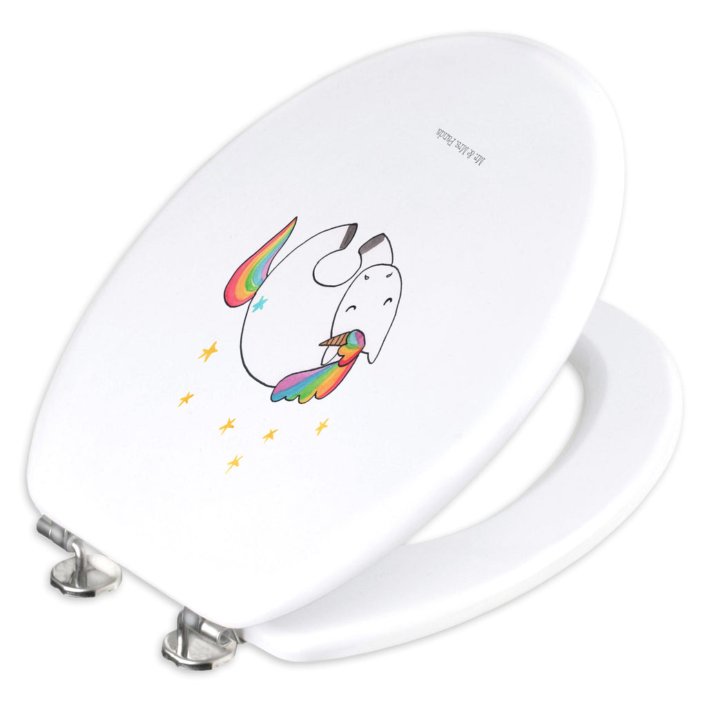 Motiv WC Sitz Einhorn Nacht Klobrille, Klodeckel, Toilettendeckel, WC-Sitz, Toilette, Einhorn, Einhörner, Einhorn Deko, Pegasus, Unicorn, Träume, Traum, unicorn, Realität, Menschen, Geschenk, Ruhe, Freundin