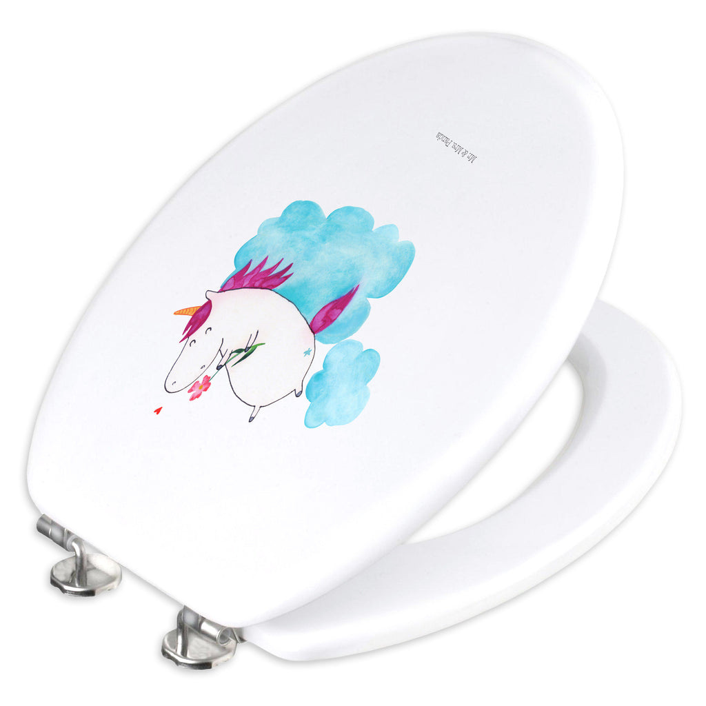 Motiv WC Sitz Einhorn verliebt auf Wolke Klobrille, Klodeckel, Toilettendeckel, WC-Sitz, Toilette, Einhorn, Einhörner, Einhorn Deko, Pegasus, Unicorn, verliebt, Liebe, Liebesbeweis, Freundin, Wolke