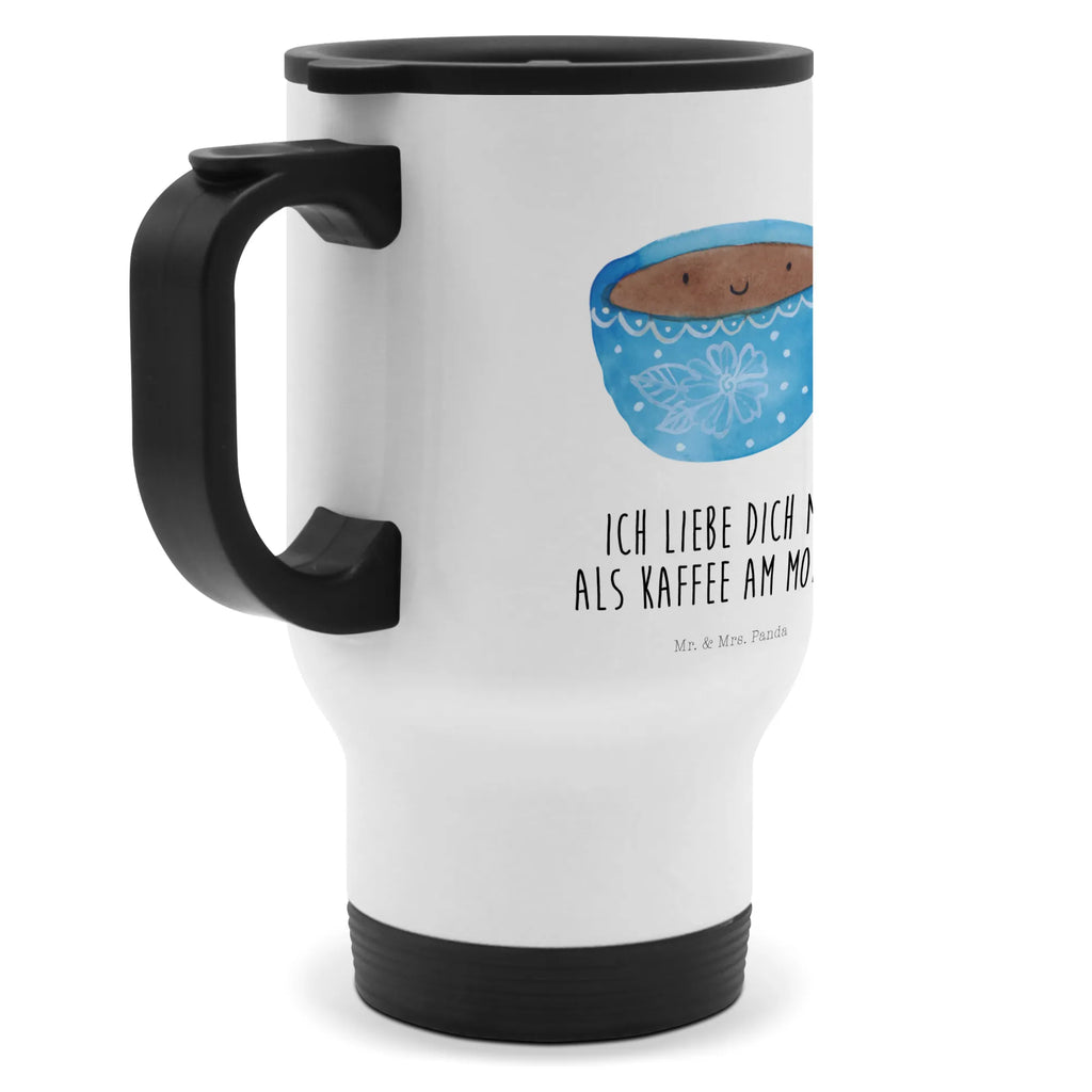 Thermobecher Kaffee Tasse Thermobecher, To Go Becher, Thermotasse, Kaffeebecher, Isolierbecher, Thermobecher To Go, Warmhaltetasse, Edelstahlbecher, Reisebecher, Tasse mit Deckel, Thermobecher für 400 ml, Kaffeetasse zum Mitnehmen, Tasse zum Mitnehmen, Spülmaschinenfest, Tiermotive, Gute Laune, lustige Sprüche, Tiere, Kaffee, Tasse, Liebe, Geschmack, Genuss, Glücklich