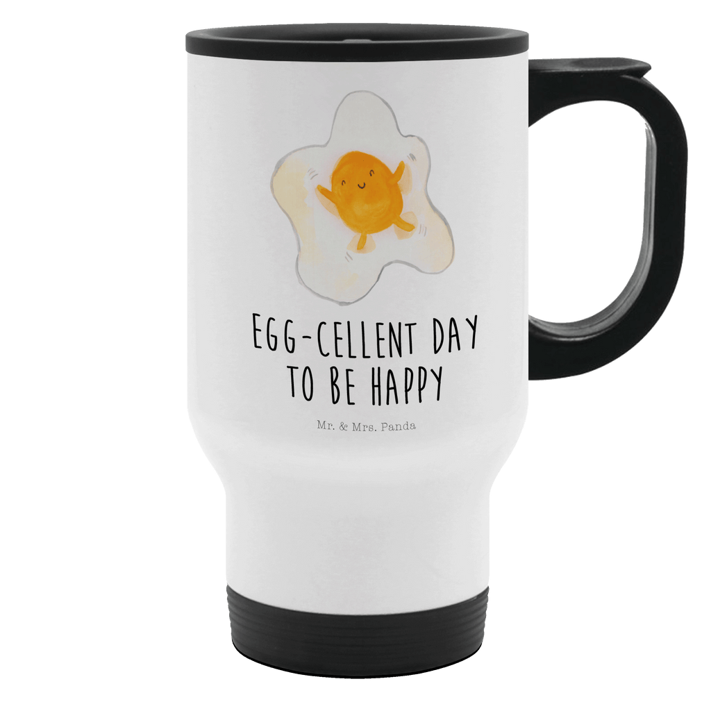 Thermobecher Spiegelei Thermobecher, To Go Becher, Thermotasse, Kaffeebecher, Isolierbecher, Thermobecher To Go, Warmhaltetasse, Edelstahlbecher, Reisebecher, Tasse mit Deckel, Thermobecher für 400 ml, Kaffeetasse zum Mitnehmen, Tasse zum Mitnehmen, Spülmaschinenfest, Tiermotive, Gute Laune, lustige Sprüche, Tiere, Ei, Spiegelei, Schön, Tag, Glücklich, Liebe