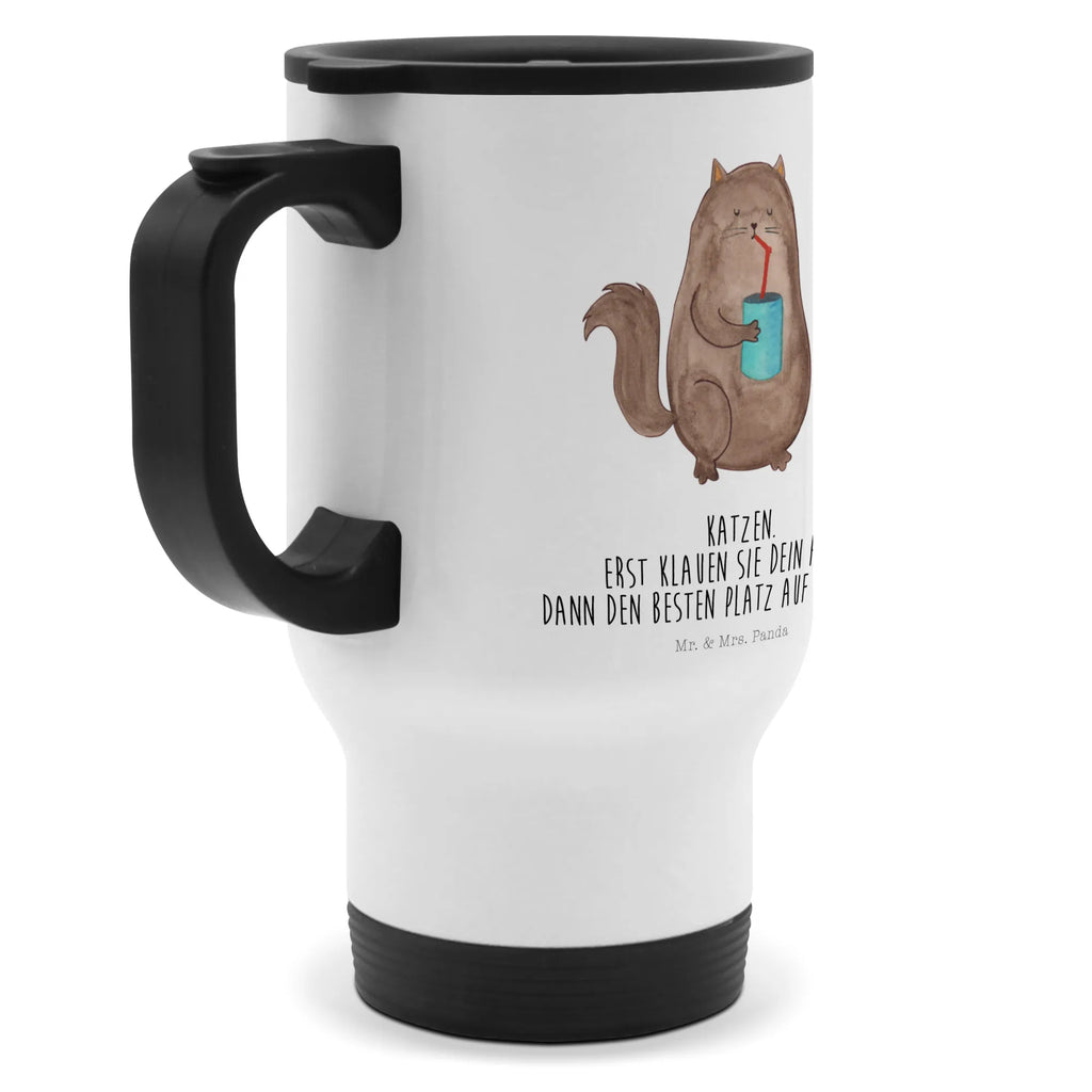 Thermobecher Katze Dose Thermobecher, To Go Becher, Thermotasse, Kaffeebecher, Isolierbecher, Thermobecher To Go, Warmhaltetasse, Edelstahlbecher, Reisebecher, Tasse mit Deckel, Thermobecher für 400 ml, Kaffeetasse zum Mitnehmen, Tasse zum Mitnehmen, Spülmaschinenfest, Katze, Katzenmotiv, Katzenfan, Katzendeko, Katzenfreund, Katzenliebhaber, Katzenprodukte, Katzenartikel, Katzenaccessoires, Katzensouvenirs, Katzenliebhaberprodukte, Katzenmotive, Katzen, Kater, Mietze, Cat, Cats, Katzenhalter, Katzenbesitzerin, Haustier, Futter, Katzenfutter