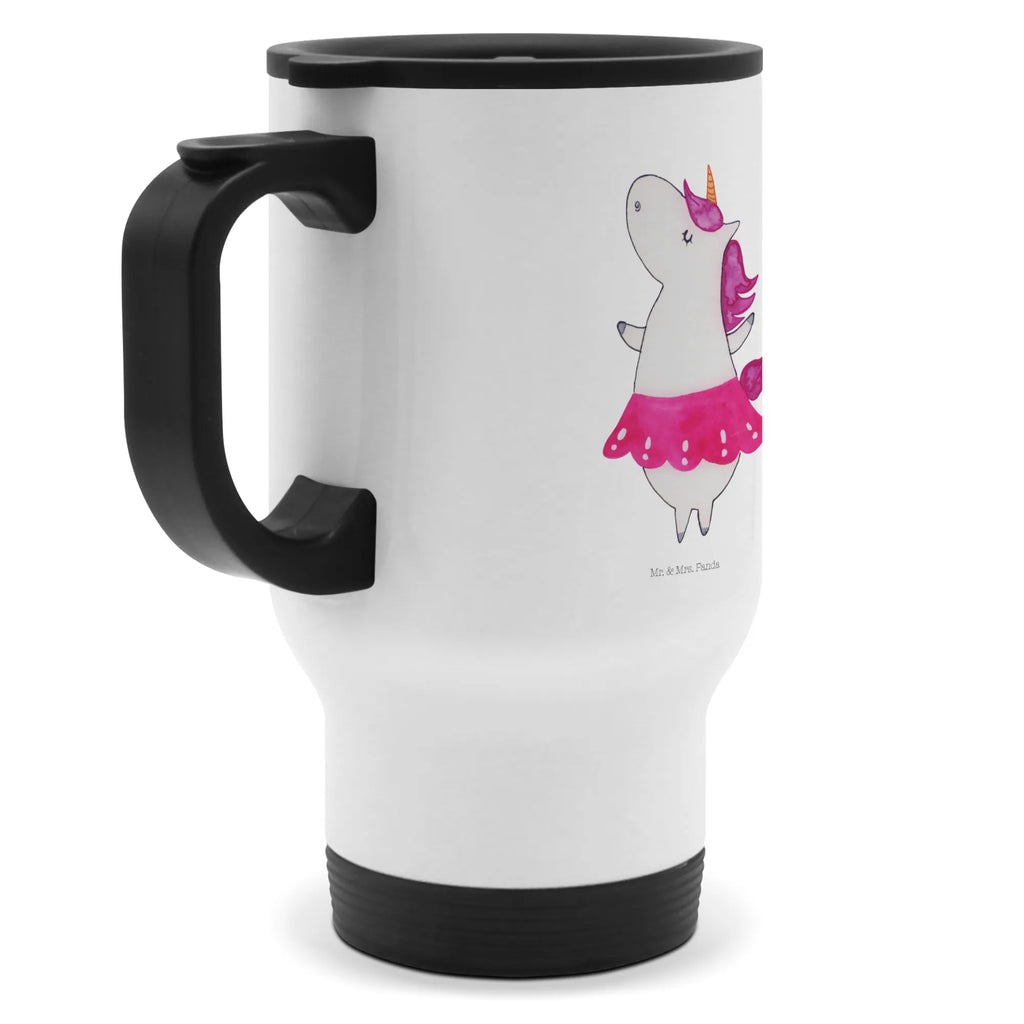 Thermobecher Einhorn Ballerina Thermobecher, To Go Becher, Thermotasse, Kaffeebecher, Isolierbecher, Thermobecher To Go, Warmhaltetasse, Edelstahlbecher, Reisebecher, Tasse mit Deckel, Thermobecher für 400 ml, Kaffeetasse zum Mitnehmen, Tasse zum Mitnehmen, Spülmaschinenfest, Einhorn, Einhörner, Einhorn Deko, Unicorn, Tanzen, Ballerina, Party, Wohnung, Spaß, Feiern, Geburtstag, Tänzerin, Lebenslust, Lebensfreude