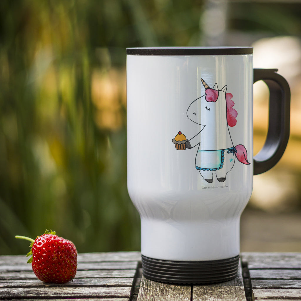 Thermobecher Einhorn Muffin Thermobecher, To Go Becher, Thermotasse, Kaffeebecher, Isolierbecher, Thermobecher To Go, Warmhaltetasse, Edelstahlbecher, Reisebecher, Tasse mit Deckel, Thermobecher für 400 ml, Kaffeetasse zum Mitnehmen, Tasse zum Mitnehmen, Spülmaschinenfest, Einhorn, Einhörner, Einhorn Deko, Pegasus, Unicorn, Geburtstag, Backen, Muffin, Kekse, Geburtstagsgrüße, Glückwünsche, Liebesgrüße, Grüße