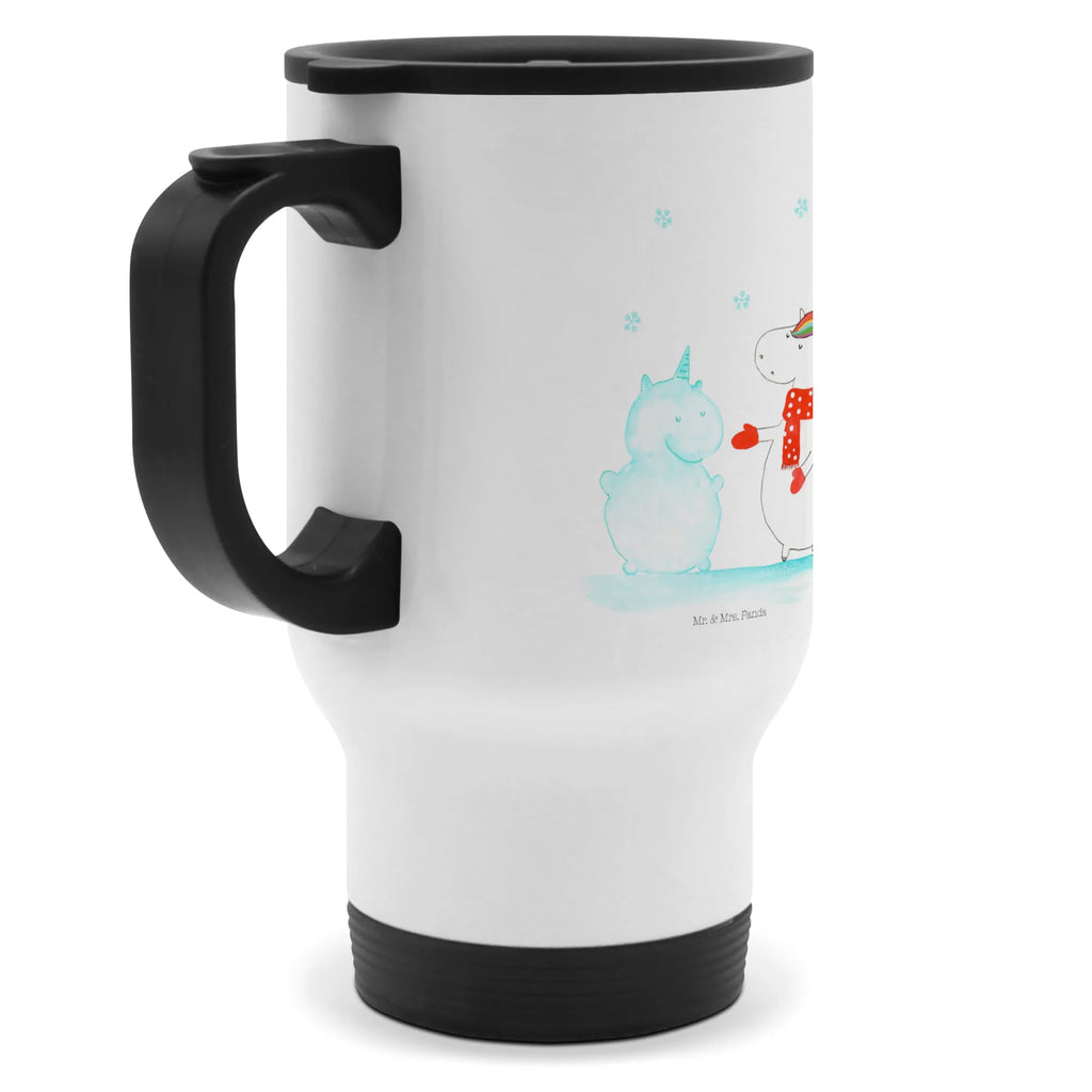 Thermobecher Einhorn Schneemann Thermobecher, To Go Becher, Thermotasse, Kaffeebecher, Isolierbecher, Thermobecher To Go, Warmhaltetasse, Edelstahlbecher, Reisebecher, Tasse mit Deckel, Thermobecher für 400 ml, Kaffeetasse zum Mitnehmen, Tasse zum Mitnehmen, Spülmaschinenfest, Einhorn, Einhörner, Einhorn Deko, Pegasus, Unicorn, Schneemann, Winter, Schnee, Kuchen, Weihnachten, kalt, Mütze, Handschuhe, X-Mas