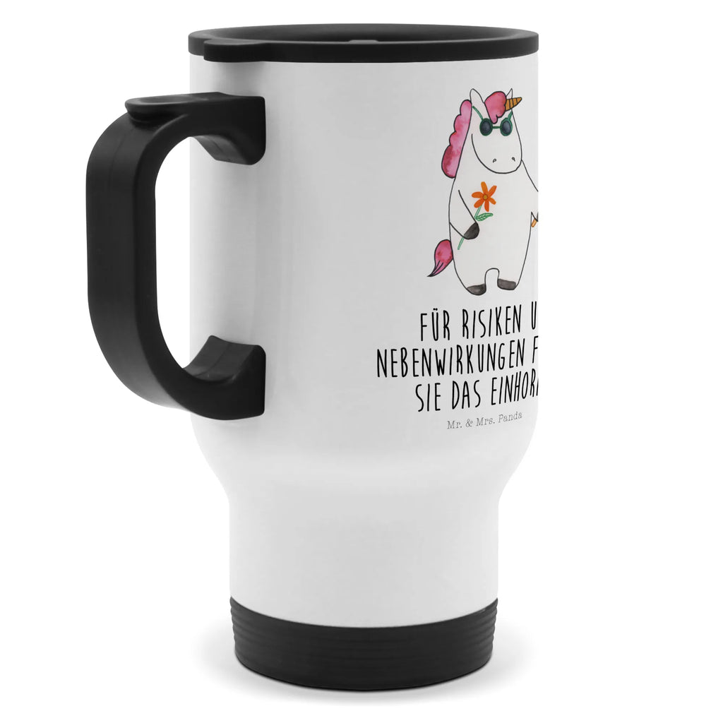 Thermobecher Einhorn Woodstock Thermobecher, To Go Becher, Thermotasse, Kaffeebecher, Isolierbecher, Thermobecher To Go, Warmhaltetasse, Edelstahlbecher, Reisebecher, Tasse mit Deckel, Thermobecher für 400 ml, Kaffeetasse zum Mitnehmen, Tasse zum Mitnehmen, Spülmaschinenfest, Einhorn, Einhörner, Einhorn Deko, Unicorn, Kiffen, Joint, Zigarette, Alkohol, Party, Spaß. lustig, witzig, Woodstock