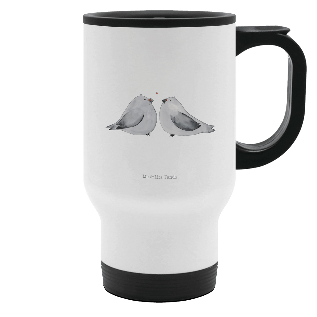 Thermobecher Turteltauben Liebe Thermobecher, To Go Becher, Thermotasse, Kaffeebecher, Isolierbecher, Thermobecher To Go, Warmhaltetasse, Edelstahlbecher, Reisebecher, Tasse mit Deckel, Thermobecher für 400 ml, Kaffeetasse zum Mitnehmen, Tasse zum Mitnehmen, Spülmaschinenfest, Liebe, Partner, Freund, Freundin, Ehemann, Ehefrau, Heiraten, Verlobung, Heiratsantrag, Liebesgeschenk, Jahrestag, Hocheitstag, Turteltauben, Turteltäubchen, Tauben, Verliebt, Verlobt, Verheiratet, Geschenk Freundin, Geschenk Freund, Liebesbeweis, Hochzeitstag, Geschenk Hochzeit