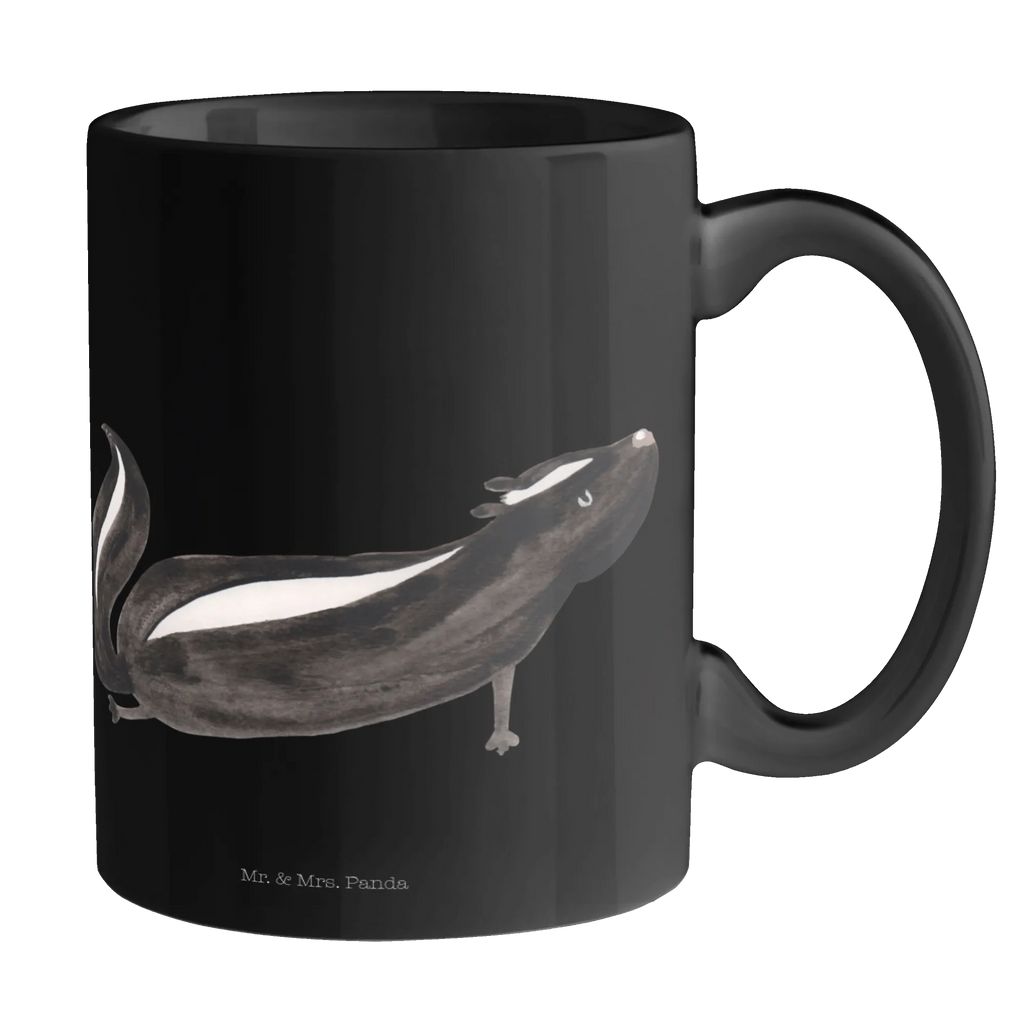 Tasse Stinktier Yoga Tasse, Kaffeetasse, Teetasse, Becher, Kaffeebecher, Teebecher, Keramiktasse, Porzellantasse, Büro Tasse, Geschenk Tasse, Tasse Sprüche, Tasse Motive, Kaffeetassen, Tasse bedrucken, Designer Tasse, Cappuccino Tassen, Schöne Teetassen, Stinktier, Skunk, Wildtier, Raubtier, Stinker, Stinki, Yoga, Namaste, Lebe, Liebe, Lache