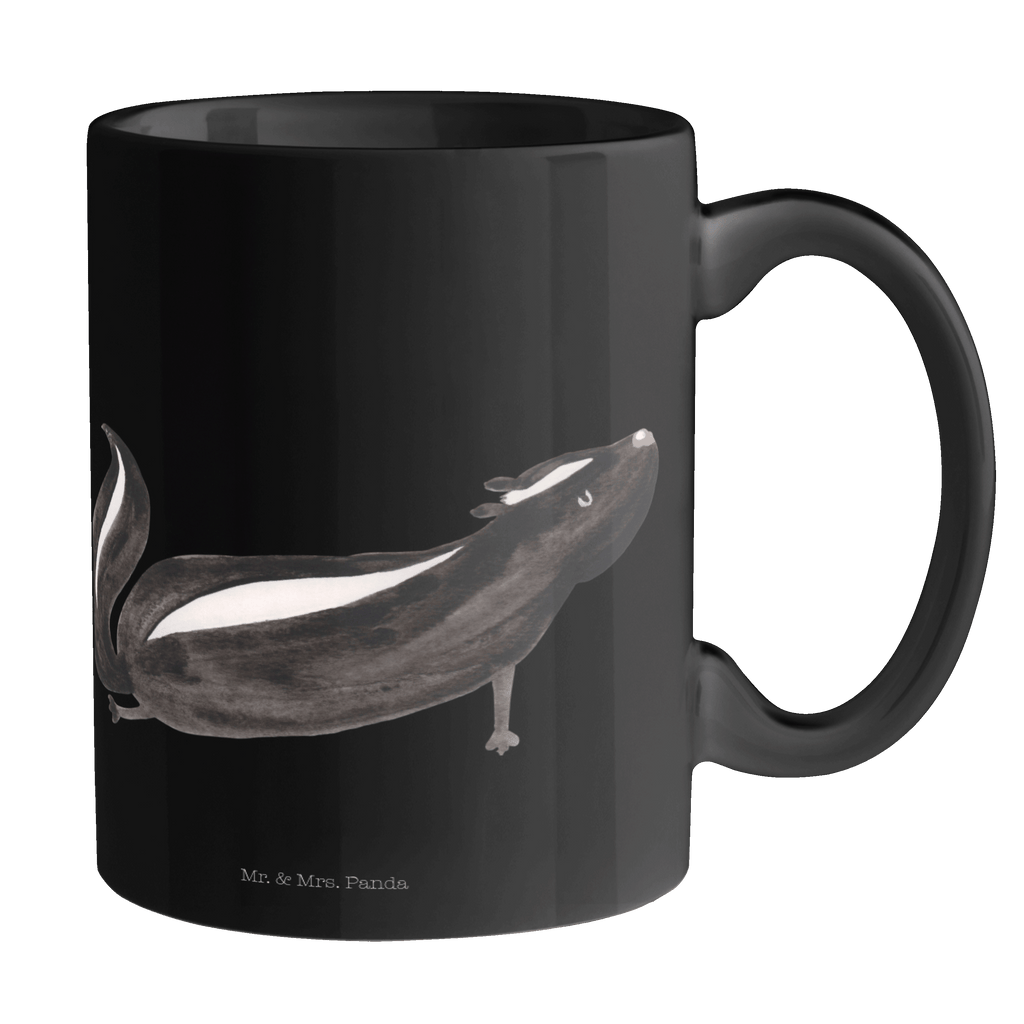 Tasse Stinktier Yoga Tasse, Kaffeetasse, Teetasse, Becher, Kaffeebecher, Teebecher, Keramiktasse, Porzellantasse, Büro Tasse, Geschenk Tasse, Tasse Sprüche, Tasse Motive, Kaffeetassen, Tasse bedrucken, Designer Tasse, Cappuccino Tassen, Schöne Teetassen, Stinktier, Skunk, Wildtier, Raubtier, Stinker, Stinki, Yoga, Namaste, Lebe, Liebe, Lache