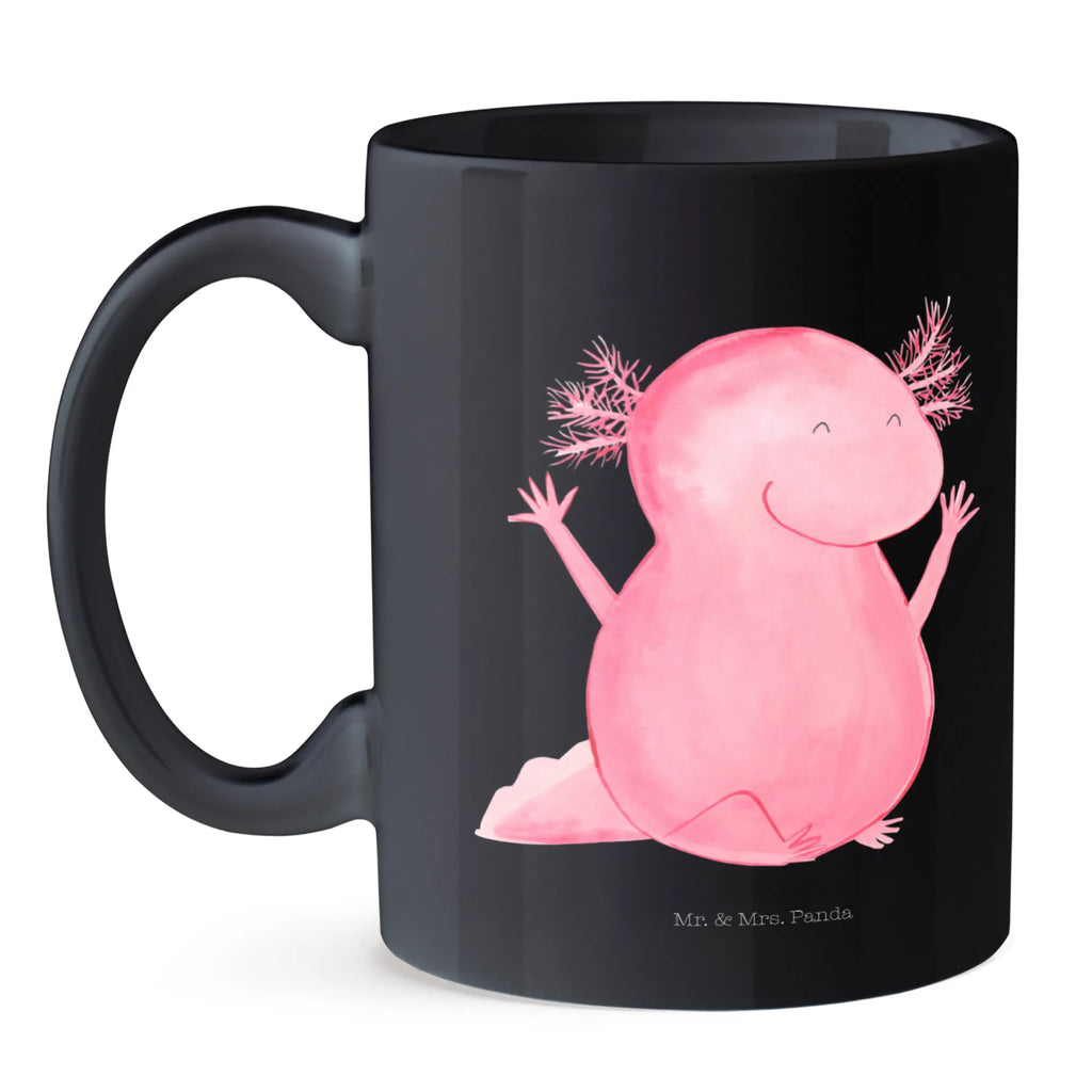 Tasse Axolotl Hurra Tasse, Kaffeetasse, Teetasse, Becher, Kaffeebecher, Teebecher, Keramiktasse, Porzellantasse, Büro Tasse, Geschenk Tasse, Tasse Sprüche, Tasse Motive, Kaffeetassen, Tasse bedrucken, Designer Tasse, Cappuccino Tassen, Schöne Teetassen, Axolotl, Molch, Axolot, Schwanzlurch, Lurch, Lurche, fröhlich, Spaß, Freude, Motivation, Zufriedenheit