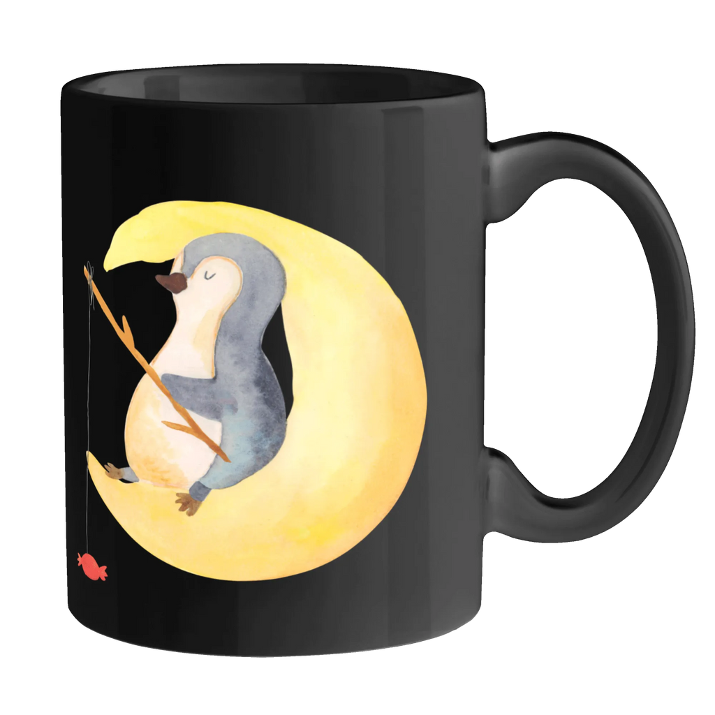 Tasse Pinguin Mond Tasse, Kaffeetasse, Teetasse, Becher, Kaffeebecher, Teebecher, Keramiktasse, Porzellantasse, Büro Tasse, Geschenk Tasse, Tasse Sprüche, Tasse Motive, Kaffeetassen, Tasse bedrucken, Designer Tasse, Cappuccino Tassen, Schöne Teetassen, Pinguin, Pinguine, Spruch, schlafen, Nachtruhe, Einschlafen, Schlafzimmer, Schlafstörungen, Gästezimmer