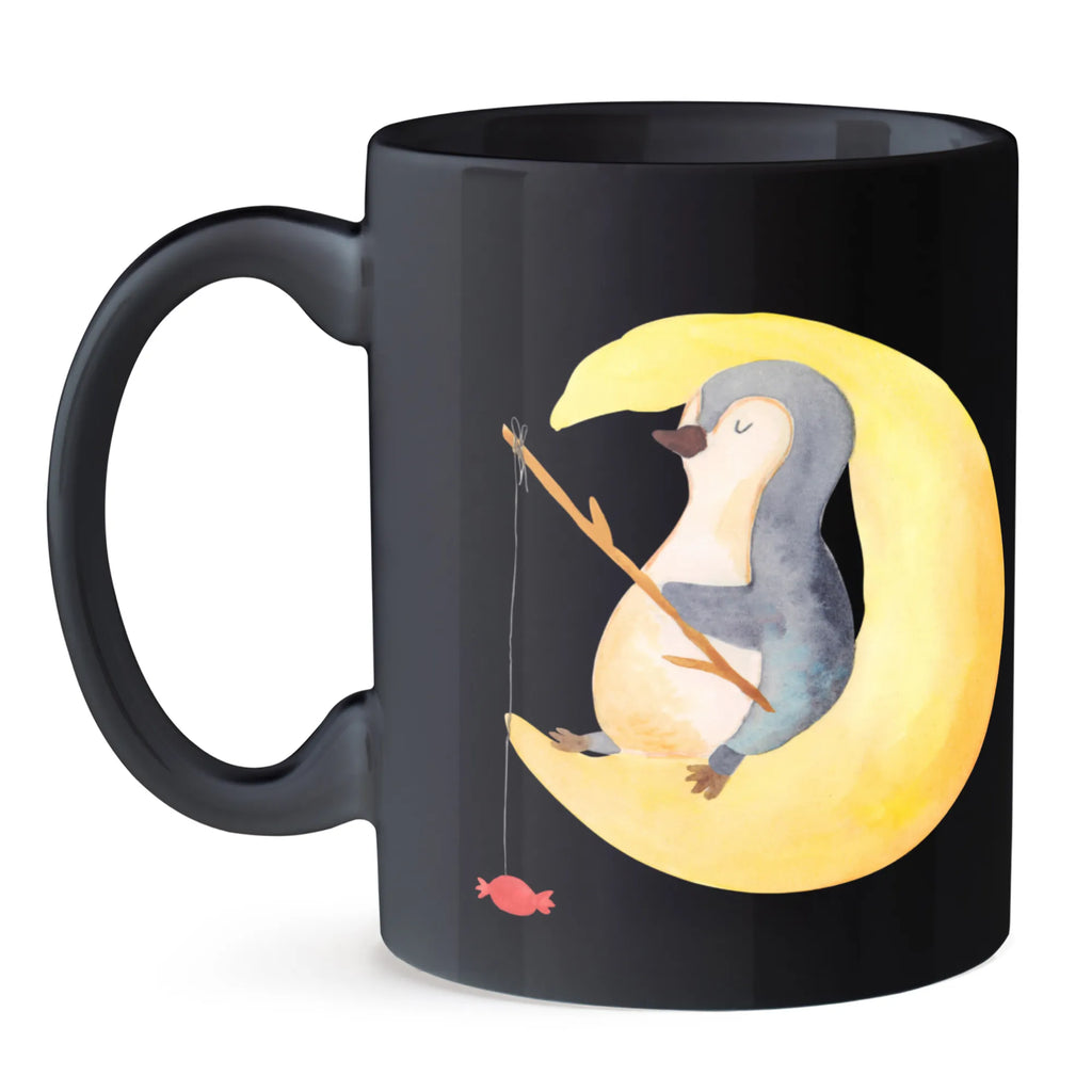 Tasse Pinguin Mond Tasse, Kaffeetasse, Teetasse, Becher, Kaffeebecher, Teebecher, Keramiktasse, Porzellantasse, Büro Tasse, Geschenk Tasse, Tasse Sprüche, Tasse Motive, Kaffeetassen, Tasse bedrucken, Designer Tasse, Cappuccino Tassen, Schöne Teetassen, Pinguin, Pinguine, Spruch, schlafen, Nachtruhe, Einschlafen, Schlafzimmer, Schlafstörungen, Gästezimmer