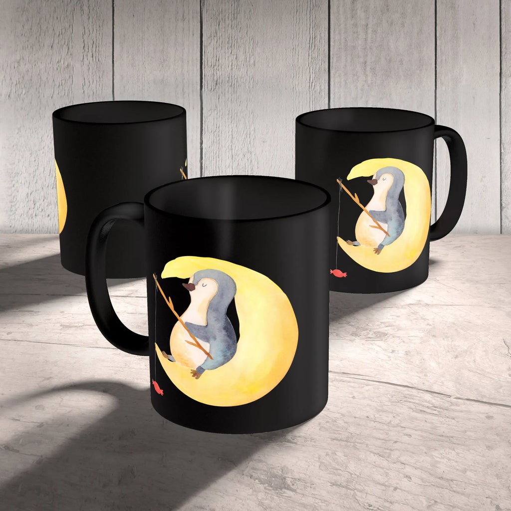 Tasse Pinguin Mond Tasse, Kaffeetasse, Teetasse, Becher, Kaffeebecher, Teebecher, Keramiktasse, Porzellantasse, Büro Tasse, Geschenk Tasse, Tasse Sprüche, Tasse Motive, Kaffeetassen, Tasse bedrucken, Designer Tasse, Cappuccino Tassen, Schöne Teetassen, Pinguin, Pinguine, Spruch, schlafen, Nachtruhe, Einschlafen, Schlafzimmer, Schlafstörungen, Gästezimmer