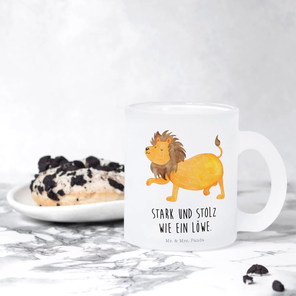 Teetasse Sternzeichen Löwe Teetasse, Teeglas, Teebecher, Tasse mit Henkel, Tasse, Glas Teetasse, Teetasse aus Glas, Tierkreiszeichen, Sternzeichen, Horoskop, Astrologie, Aszendent, Löwe Geschenk, Löwe Sternzeichen, Geschenk Juli, Geburtstag Juli, Geschenk August, Geburtstag August, König der Tiere