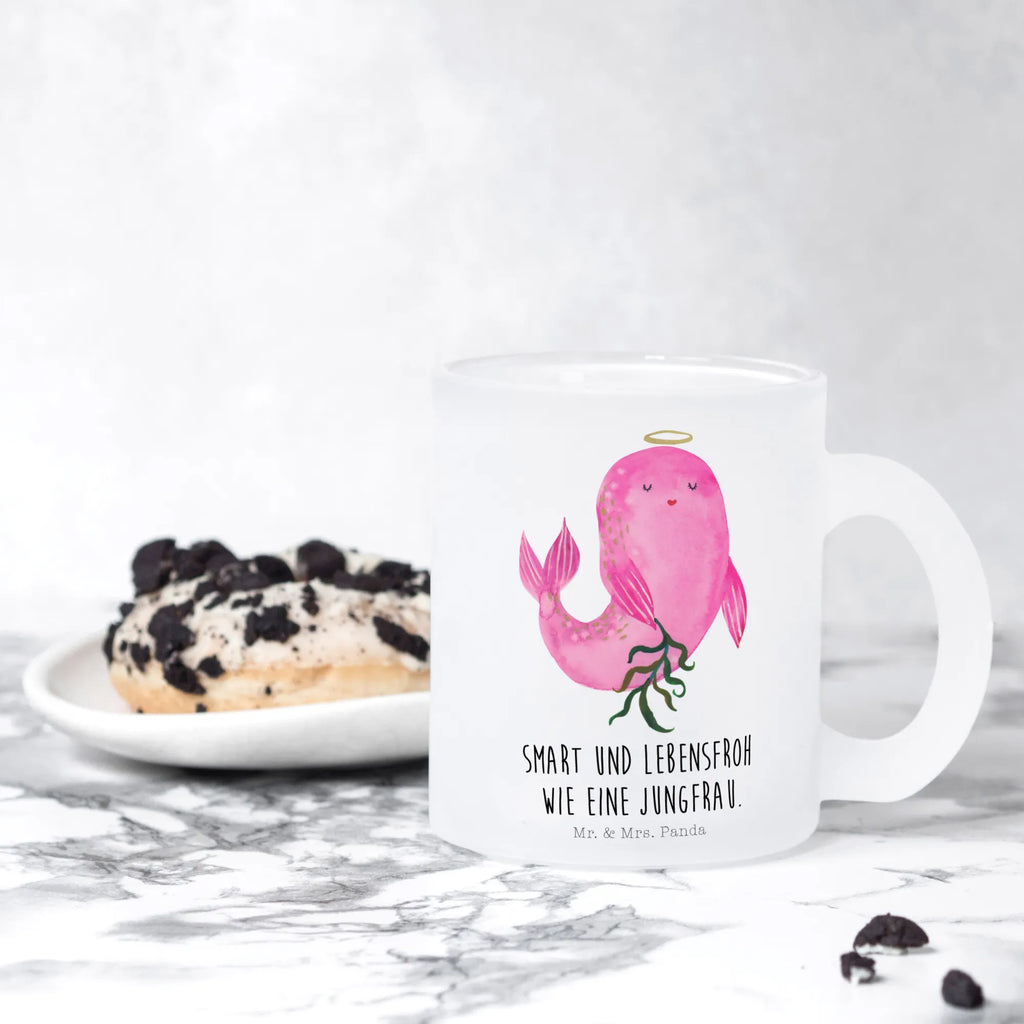 Teetasse Sternzeichen Jungfrau Teetasse, Teeglas, Teebecher, Tasse mit Henkel, Tasse, Glas Teetasse, Teetasse aus Glas, Tierkreiszeichen, Sternzeichen, Horoskop, Astrologie, Aszendent, Jungfrau, Jungfer, Geschenk, Jungfrau Sternzeichen, Geschenk September, Geschenk August, Geburtstag September, Geburtstag August, Meerjungfrau