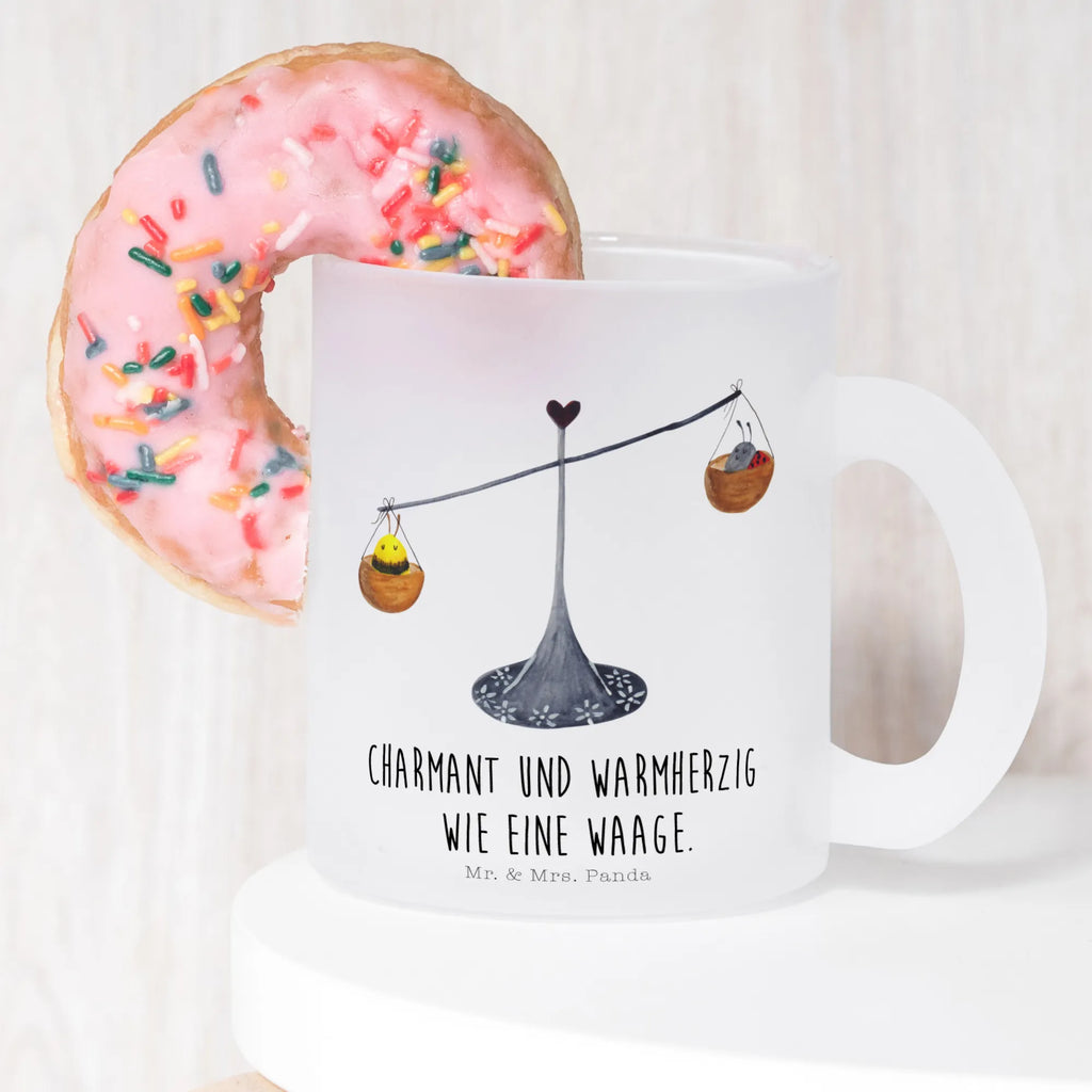 Teetasse Sternzeichen Waage Teetasse, Teeglas, Teebecher, Tasse mit Henkel, Tasse, Glas Teetasse, Teetasse aus Glas, Tierkreiszeichen, Sternzeichen, Horoskop, Astrologie, Aszendent, Waage, Waage Geschenk, Waage Sternzeichen, Geschenk Oktober, Geschenk September, Geburtstag Oktober, Geburtstag September, Gleichgewicht, Marienkäfer, Hummel, Biene