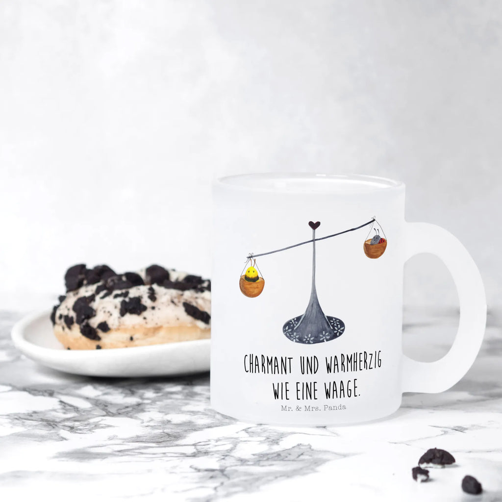 Teetasse Sternzeichen Waage Teetasse, Teeglas, Teebecher, Tasse mit Henkel, Tasse, Glas Teetasse, Teetasse aus Glas, Tierkreiszeichen, Sternzeichen, Horoskop, Astrologie, Aszendent, Waage, Waage Geschenk, Waage Sternzeichen, Geschenk Oktober, Geschenk September, Geburtstag Oktober, Geburtstag September, Gleichgewicht, Marienkäfer, Hummel, Biene