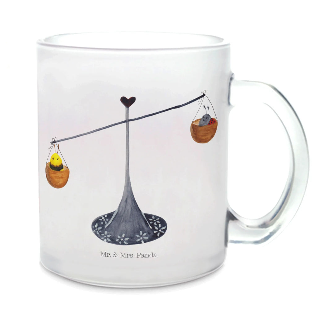 Teetasse Sternzeichen Waage Teetasse, Teeglas, Teebecher, Tasse mit Henkel, Tasse, Glas Teetasse, Teetasse aus Glas, Tierkreiszeichen, Sternzeichen, Horoskop, Astrologie, Aszendent, Waage, Waage Geschenk, Waage Sternzeichen, Geschenk Oktober, Geschenk September, Geburtstag Oktober, Geburtstag September, Gleichgewicht, Marienkäfer, Hummel, Biene