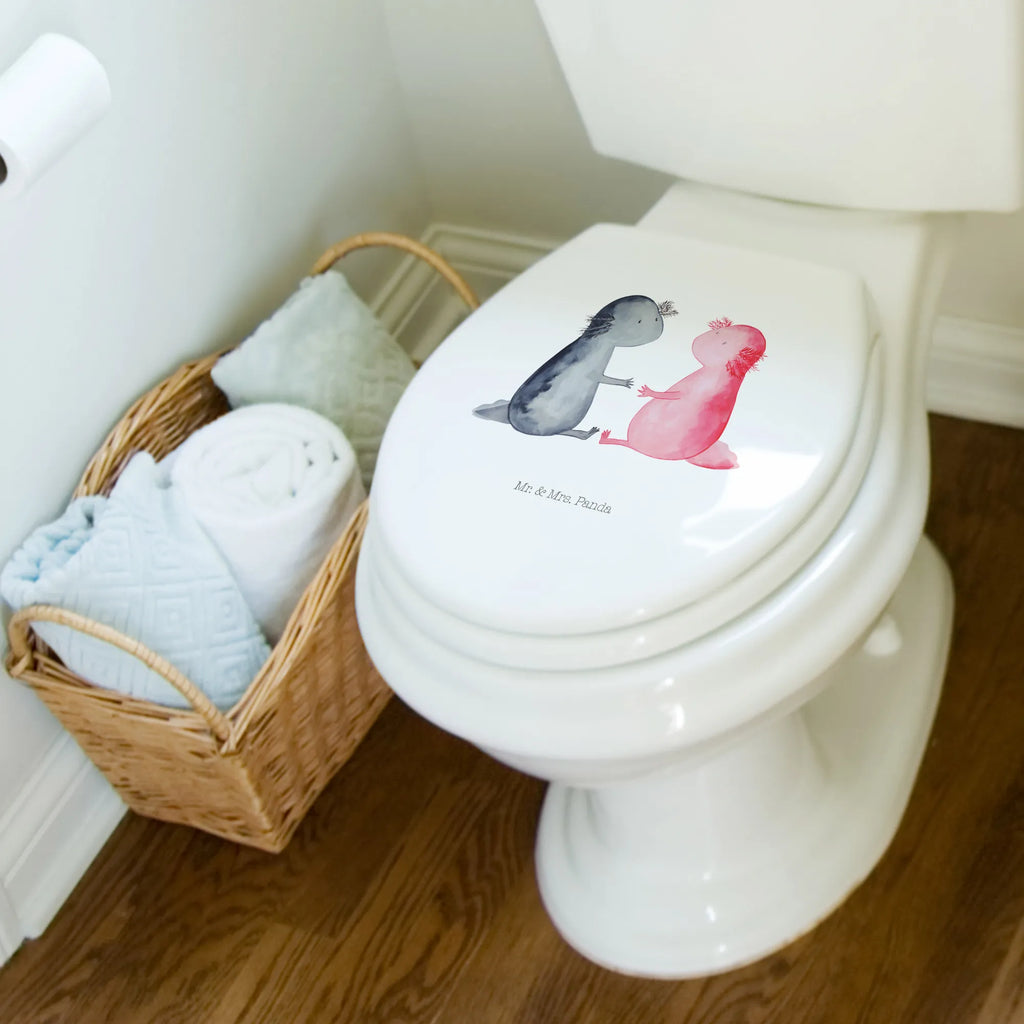 Motiv WC Sitz Axolotl Liebe Klobrille, Klodeckel, Toilettendeckel, WC-Sitz, Toilette, Axolotl, Molch, Axolot, Schwanzlurch, Lurch, Lurche, Liebe, große Liebe, Liebesbeweis, Freund, Verlobter, Ehemann, Jahrestag, Valentinstag